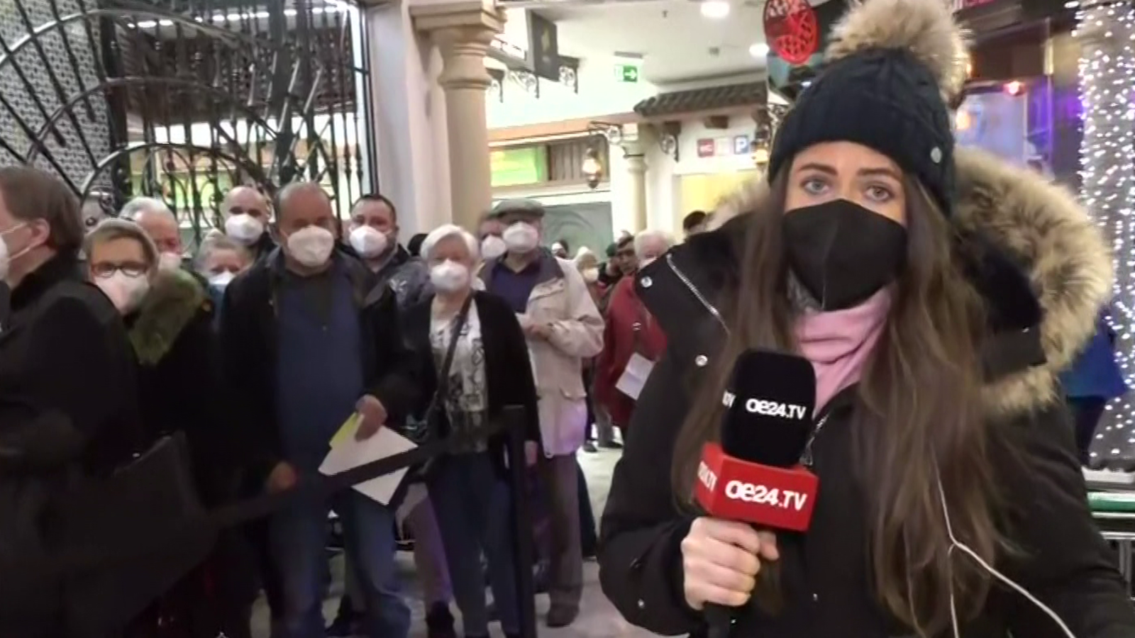 Riesen Ansturm auf Impfstraßen oe24 tv